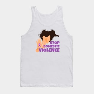 Stop Domestic Violence Tank Top